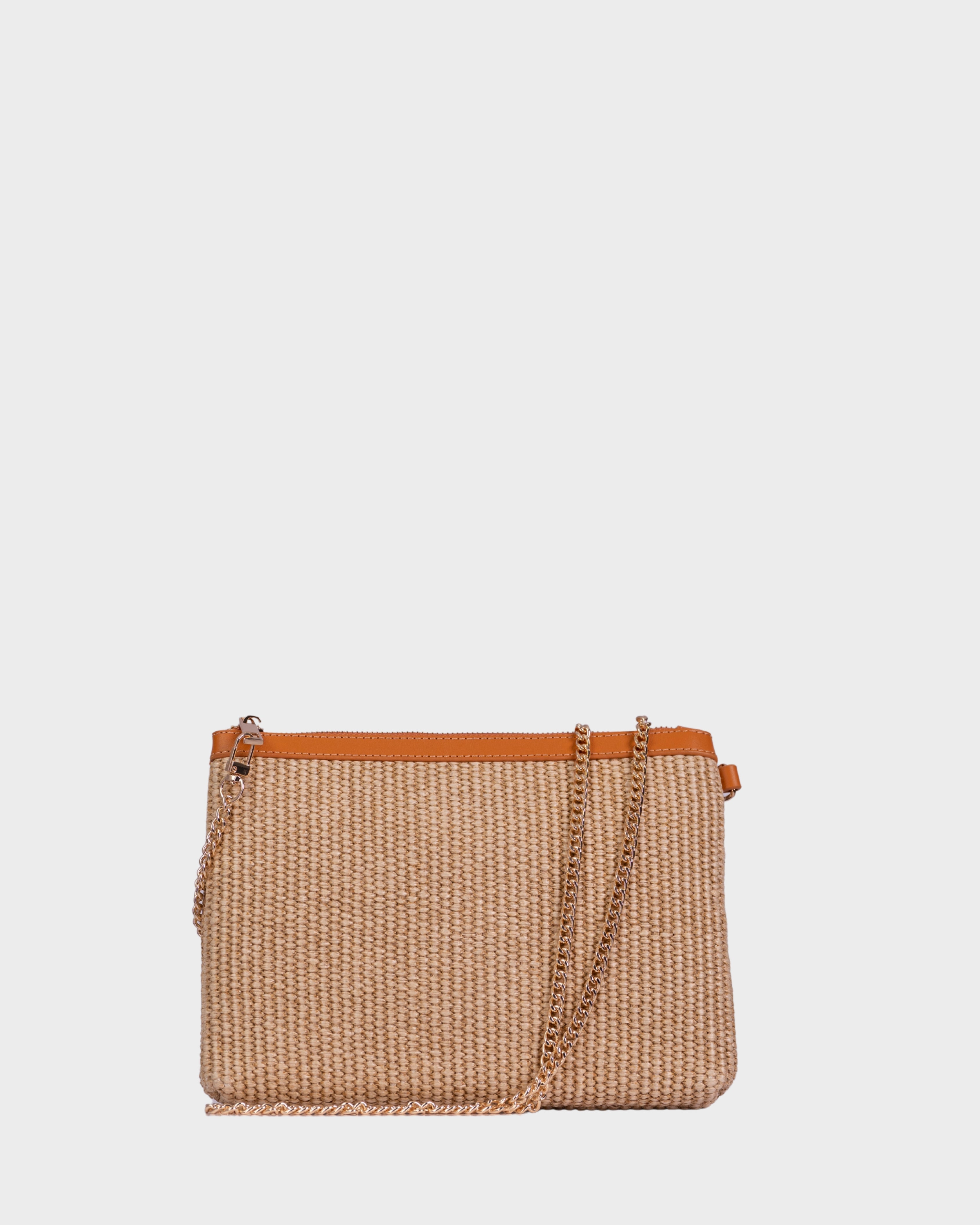 Chez La Mer La Provence Clutch Camel