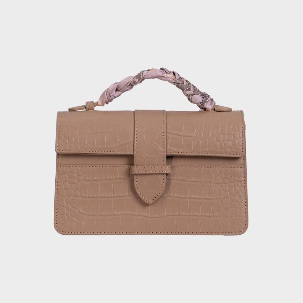 Lille Bag Crocodile Nude