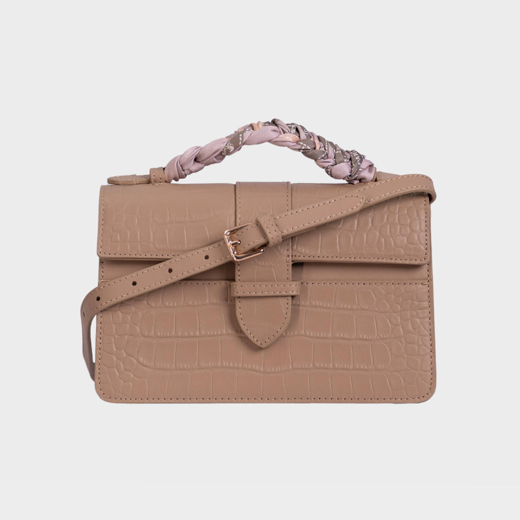 Lille Bag Crocodile Nude