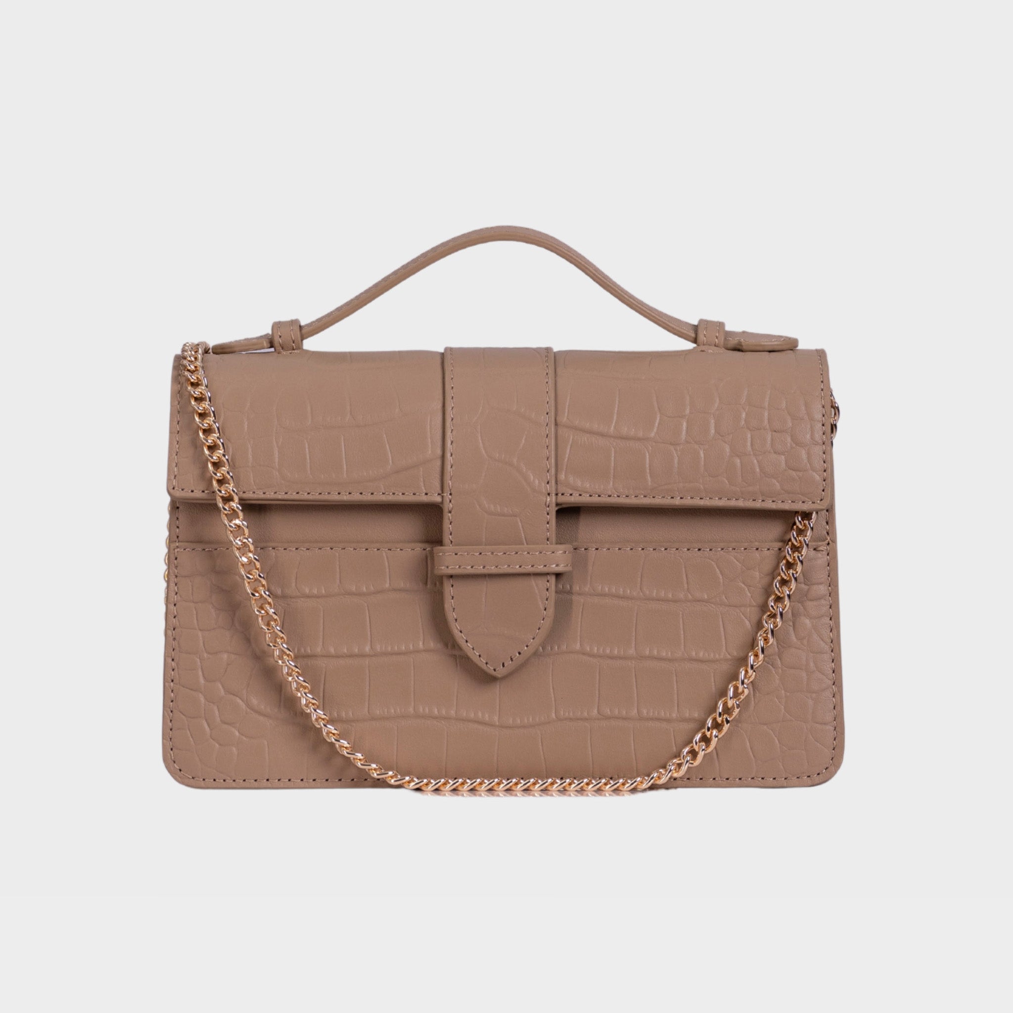 Lille Bag Crocodile Nude
