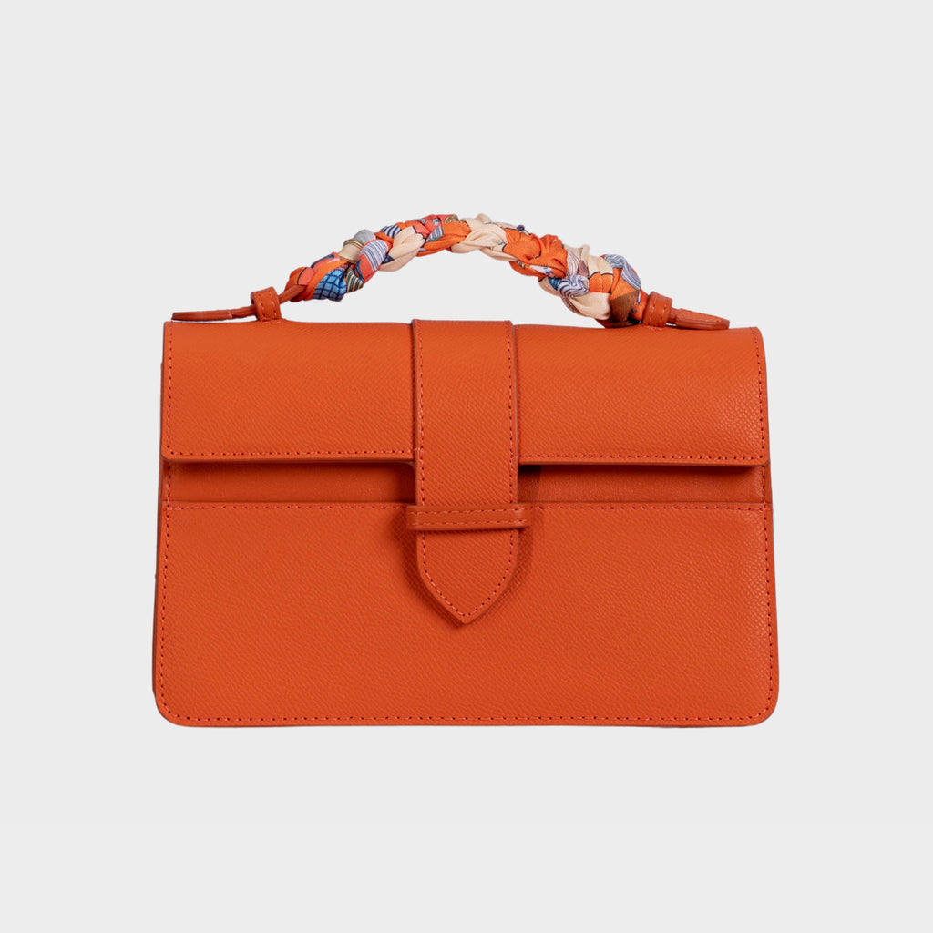Lille Bag Orange Epsom Leather