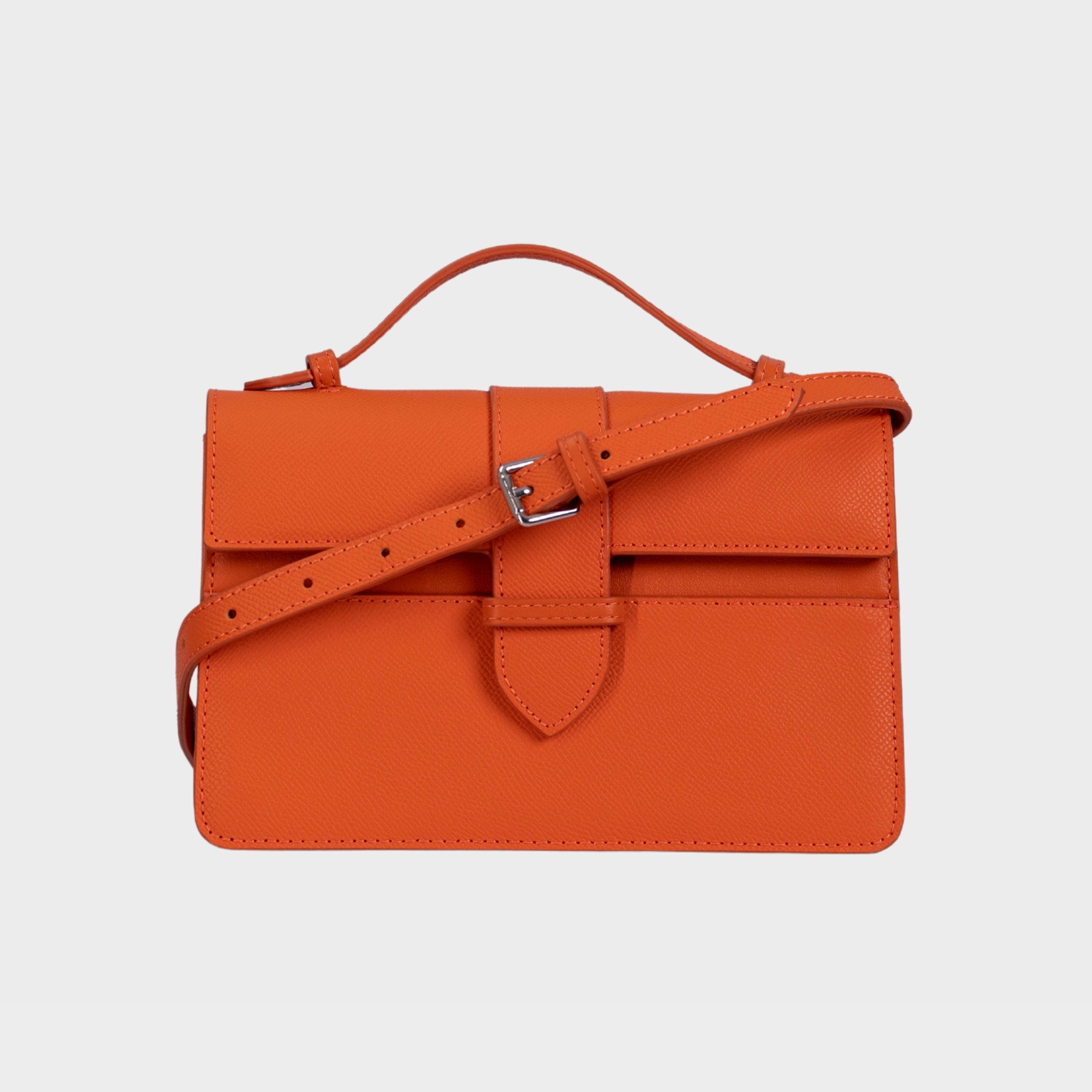 Lille Bag Orange Epsom Leather