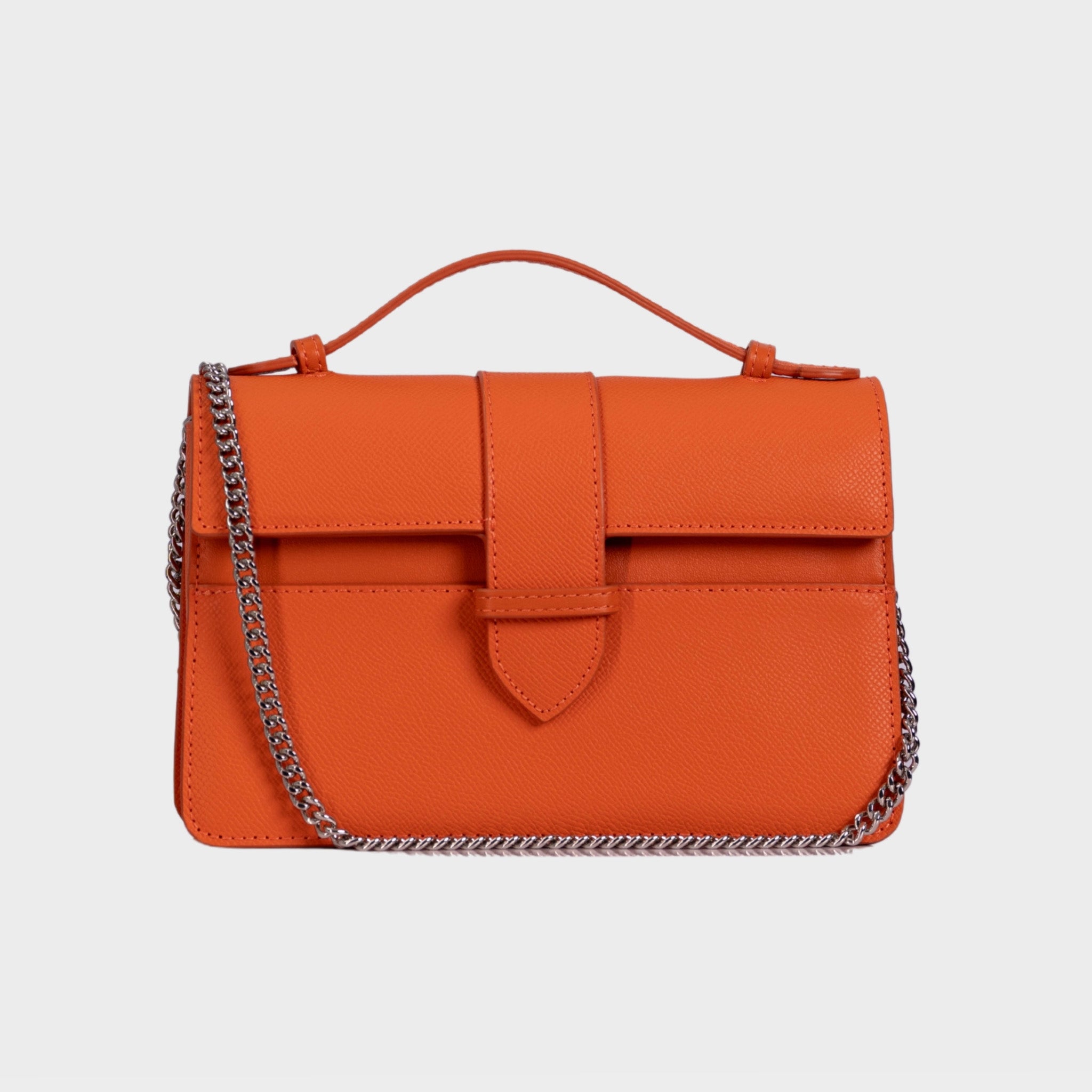 Lille Bag Orange Epsom Leather