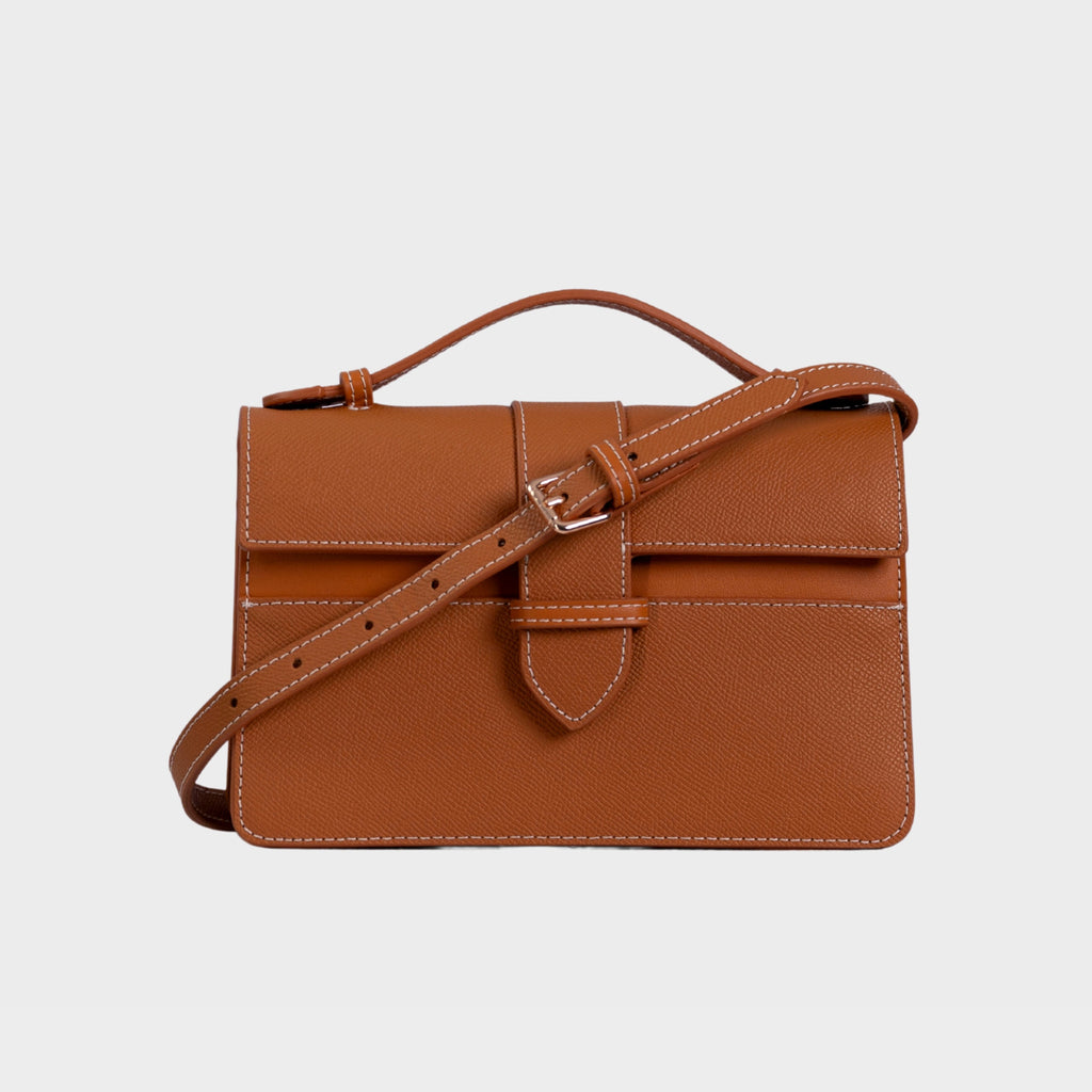 Lille Bag Camel Epsom Leather
