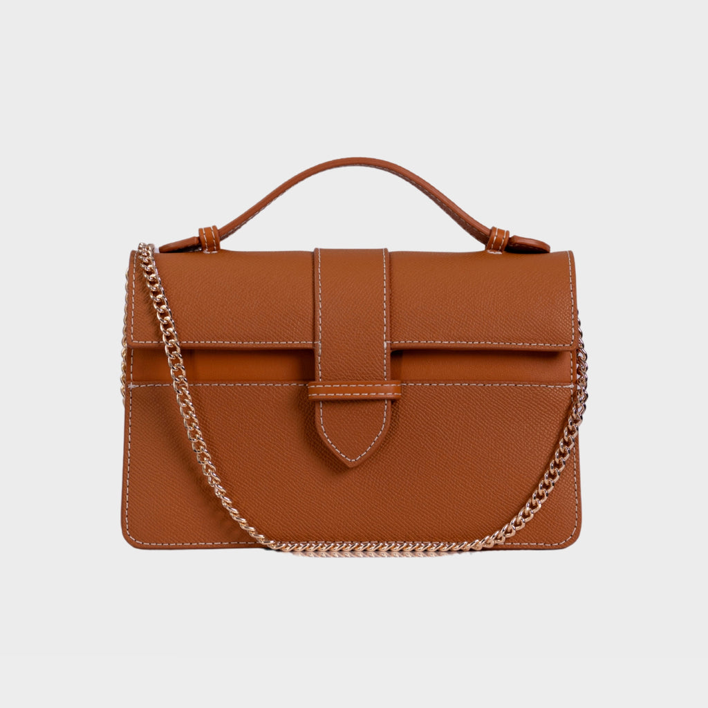 Lille Bag Camel Epsom Leather