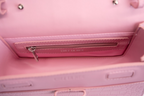 Lille Bag Crocodile Pink
