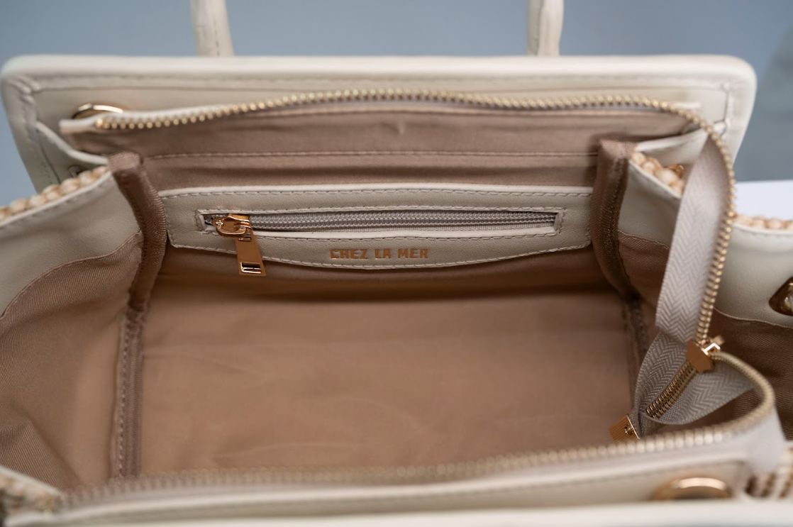 La Provence Bag Medium Off White