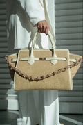 Chez La Mer La Provence Bag Medium Off White