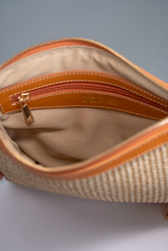 La Provence Clutch Camel