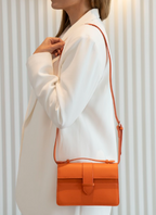 Lille Bag Orange Epsom Leather