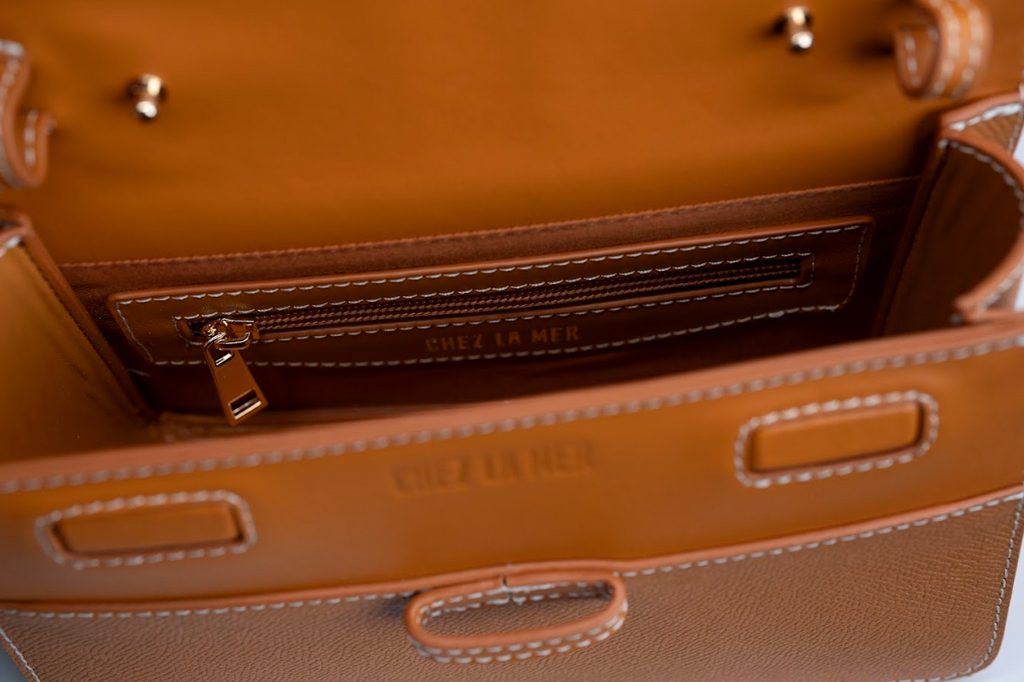 Lille Bag Camel Epsom Leather