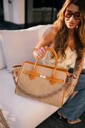Chez La Mer La Provence Bag Medium Camel