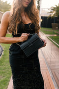 Chez La Mer Lille Bag Black Epsom leather