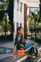 Lille Bag Orange Epsom Leather