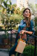 Chez La Mer La Provence Clutch Camel
