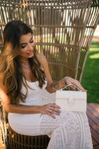 Lille Bag White Epsom leather