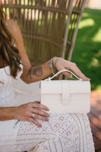 Lille Bag White Epsom leather