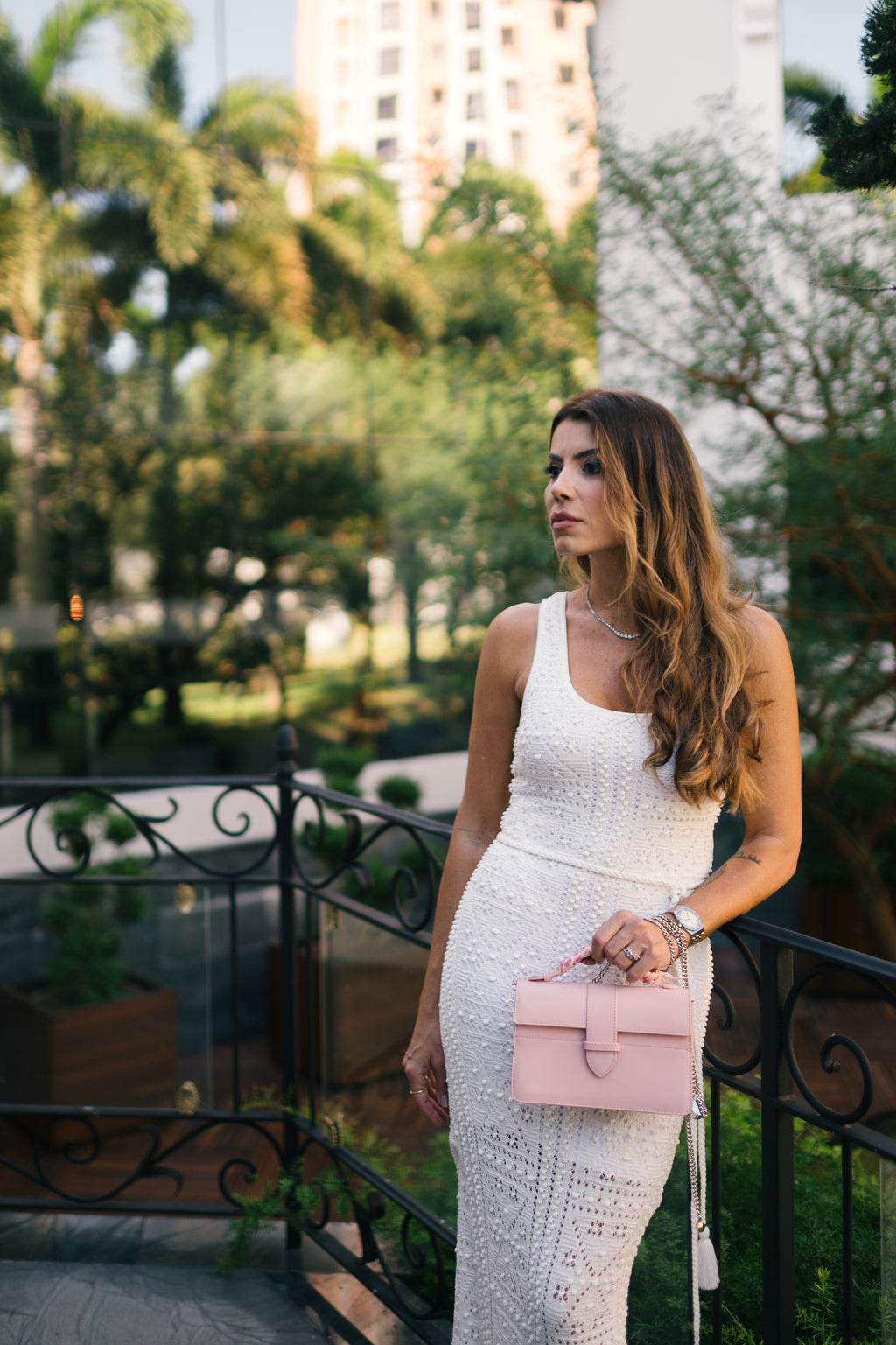 Lille Bag Blush Epsom leather