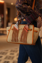 Chez La Mer La Provence Bag Mini Camel