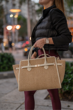 Chez La Mer La Provence Bag Medium Off White