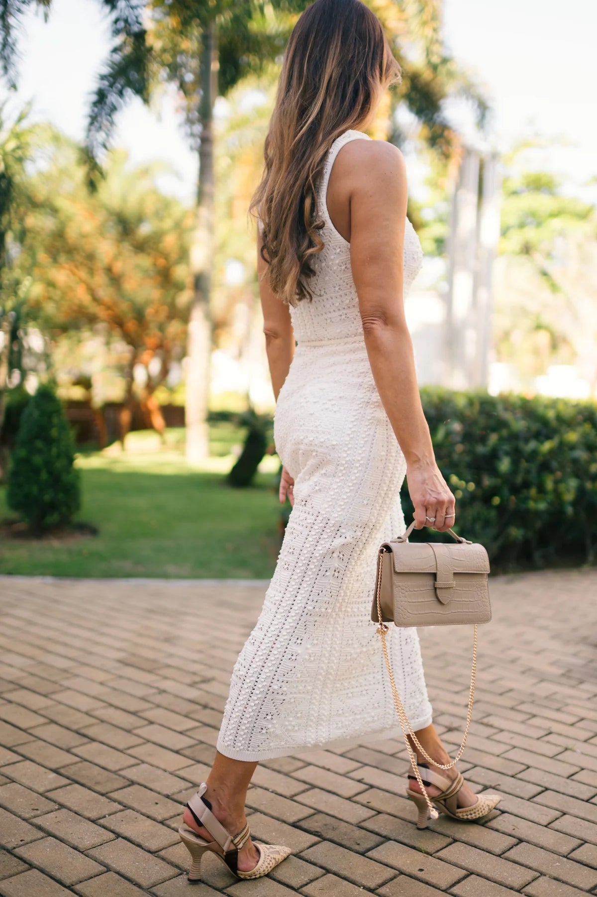 Lille Bag Crocodile Nude