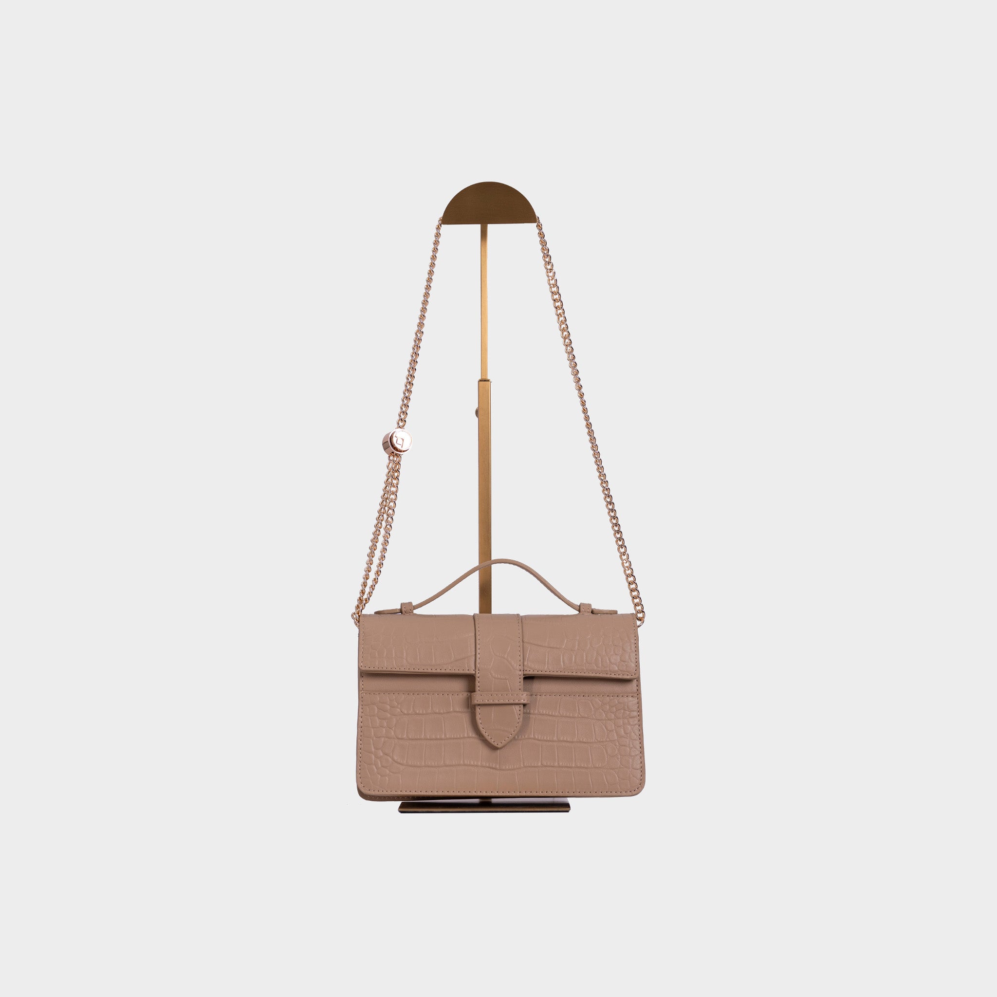 Lille Bag Crocodile Nude