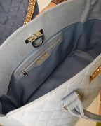 Chez La Mer Saint Tropez mini Bag in Light Denim