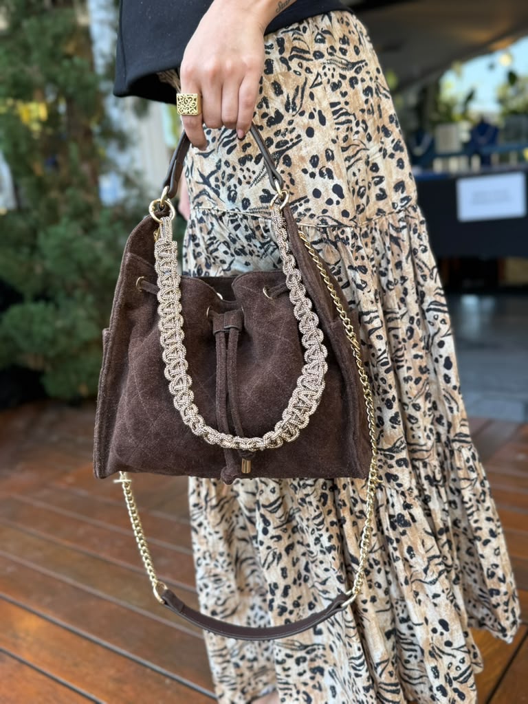 Chez La Mer Méribel Bag Mocha Small