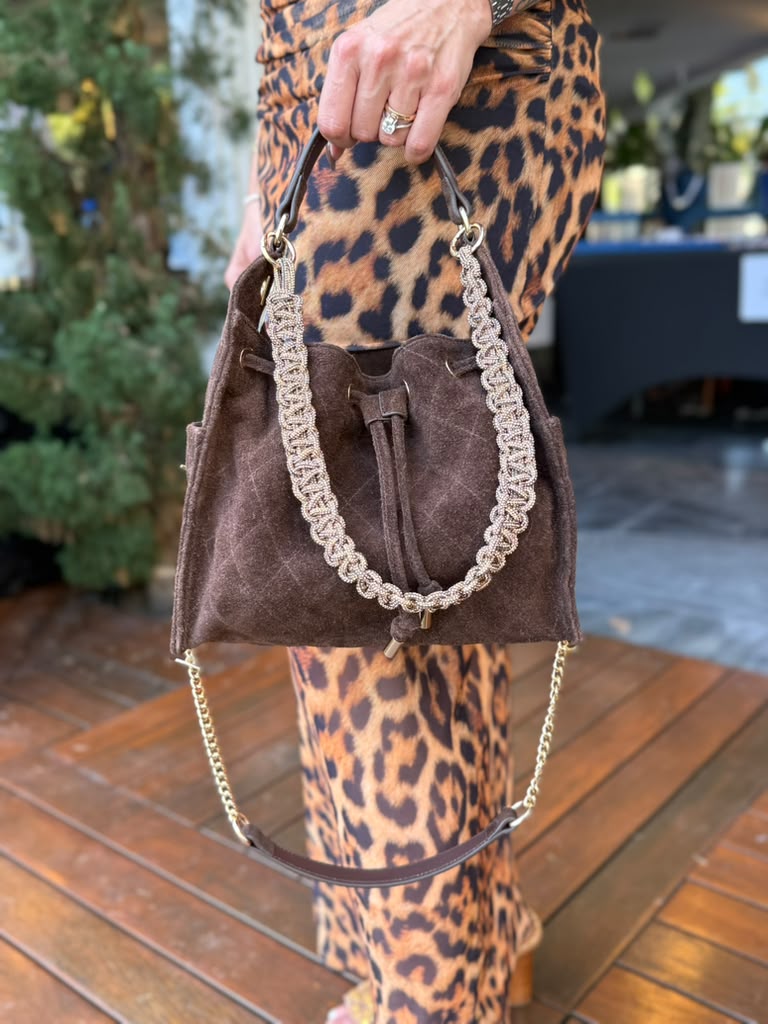 Chez La Mer Méribel Bag Mocha Small