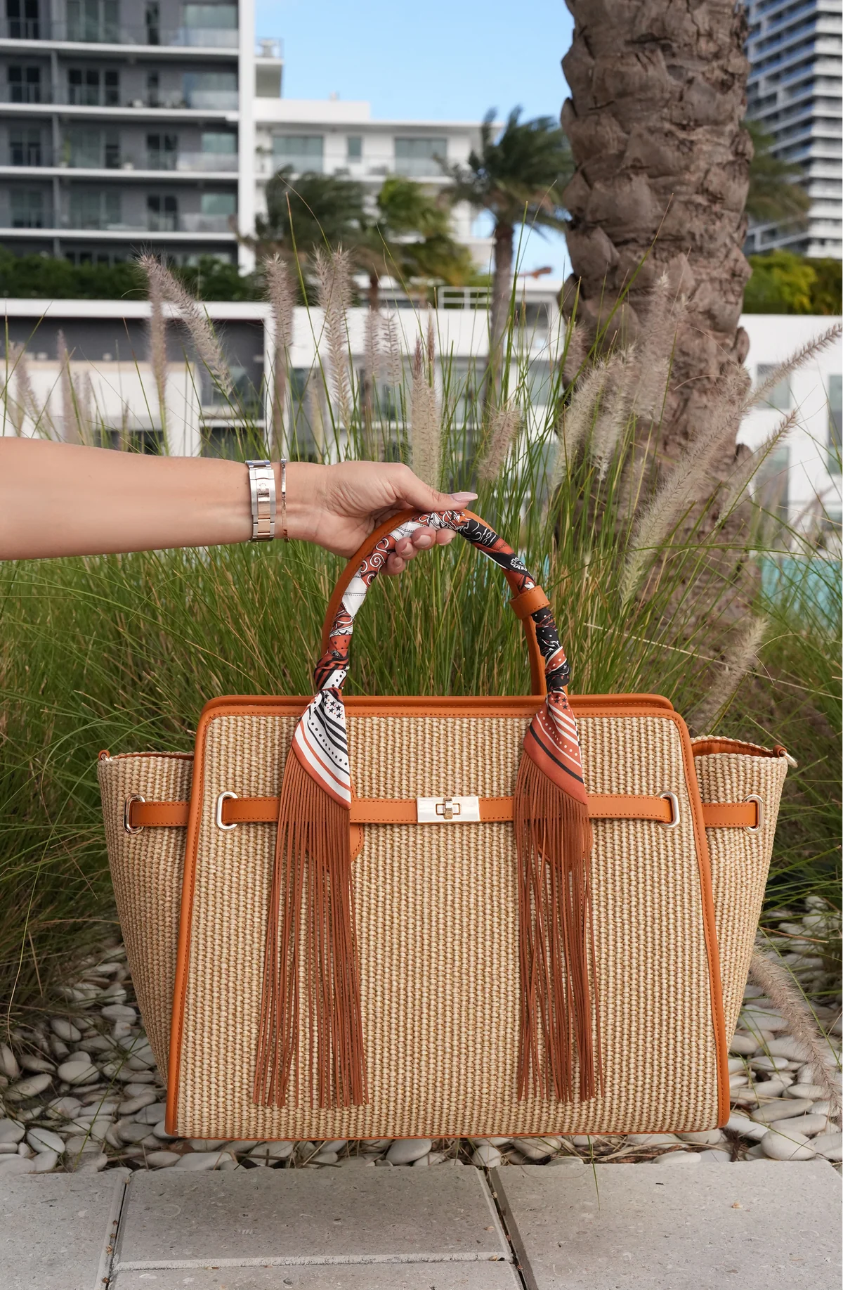 La Provence Bag Medium Camel