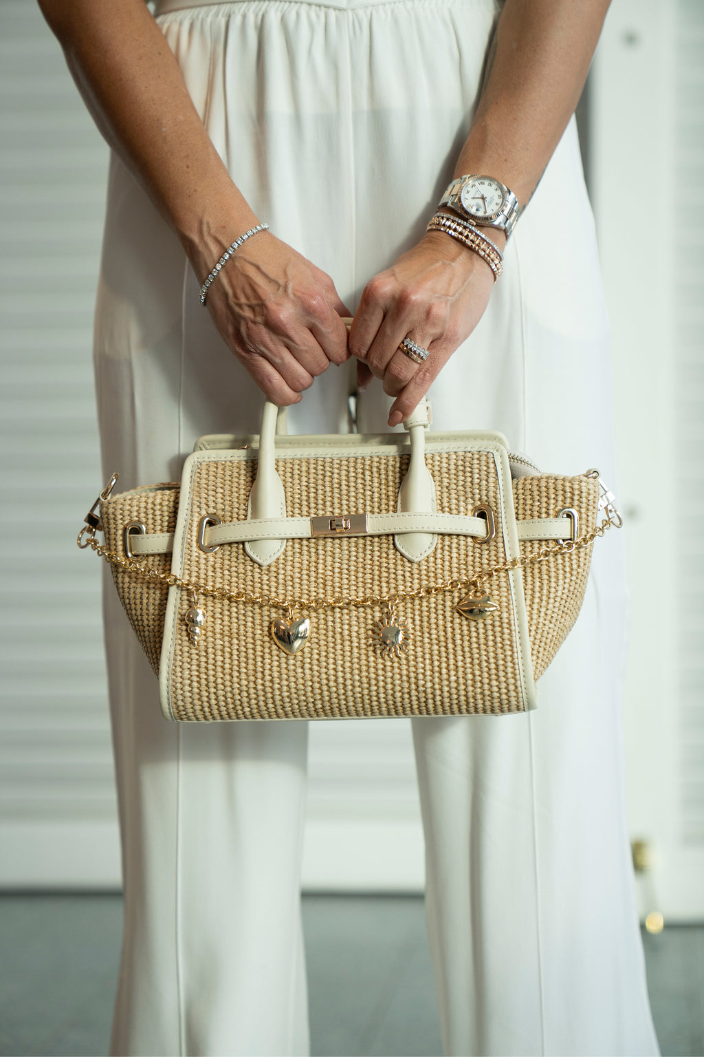 Chez La Mer La Provence Bag Mini Off White