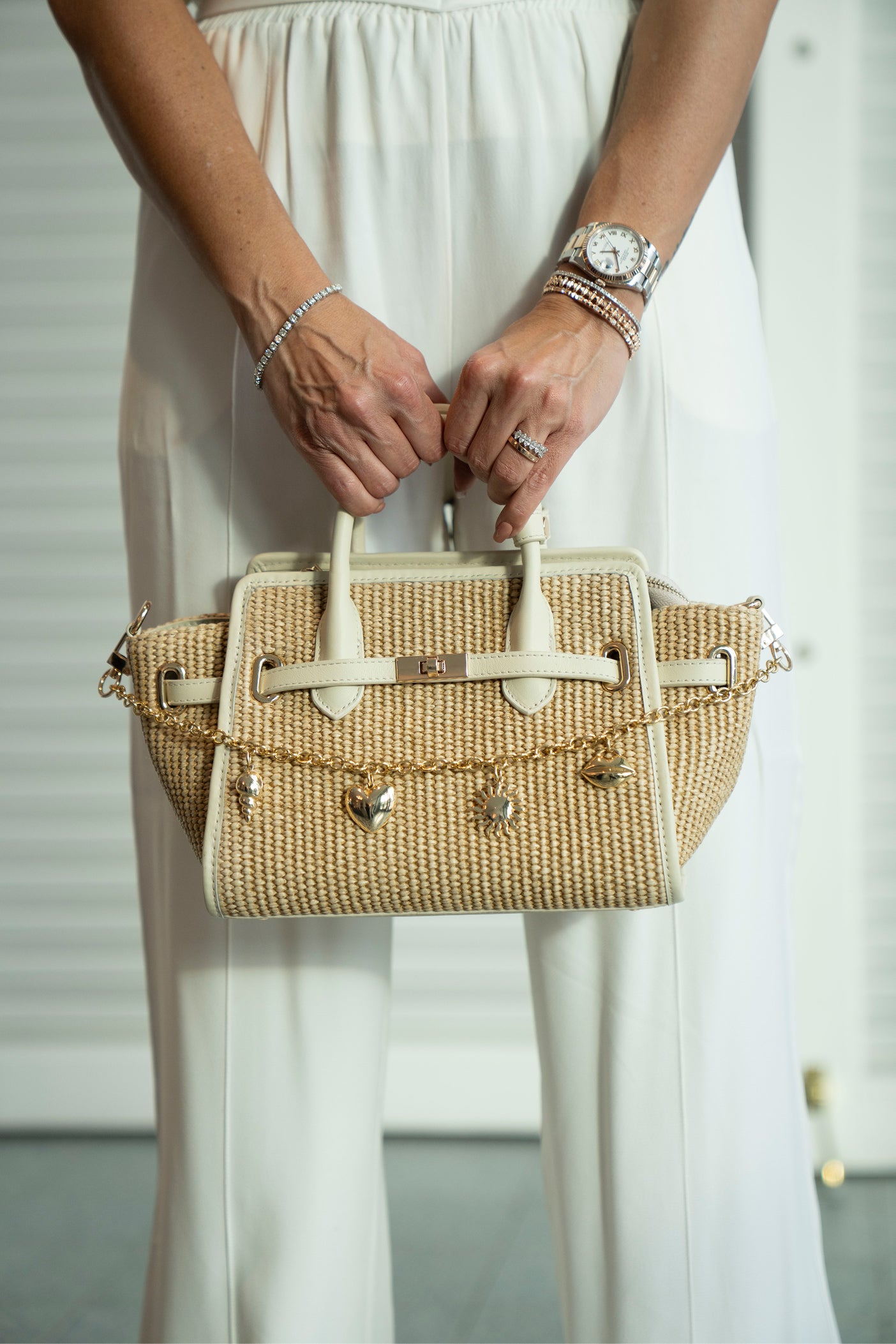 Chez La Mer La Provence Bag Mini Off White